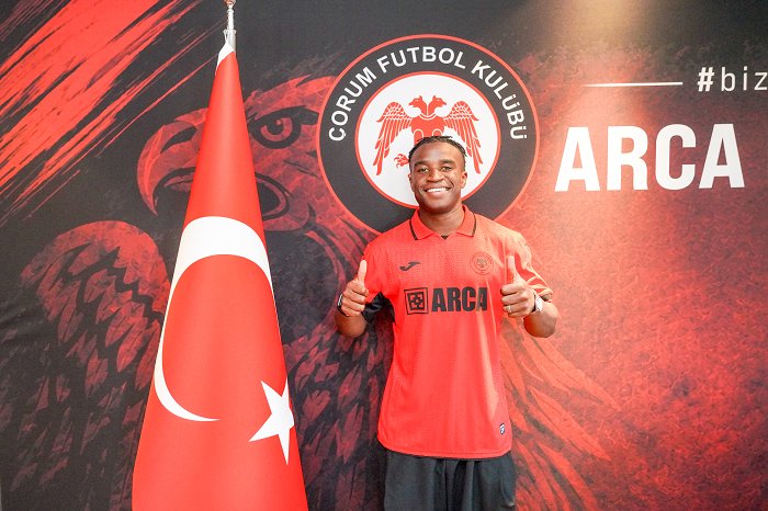 YOUSSOUFA  MOUKOKO  ARCA ÇORUM FK'DA! 
